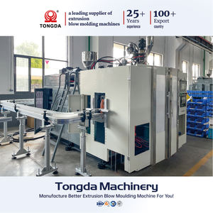 אוטומטי מלא שני צבע סיר ניפוח מכונת פלסטיק בקבוק יכול שחול מכה מכונת דפוס - Product Image 5