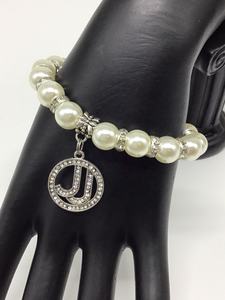 Nuovissimo Bracciale e Collana Personalizzati JJ <span class=keywords><strong>Jack</strong></span> and <span class=keywords><strong>Jill</strong></span> of America JJAO 1938 con Perle - Product Image 2
