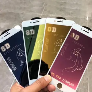 Protectores de Pantalla de Vidrio Templado 8D al por Mayor para iPhone 13/Samsung/Samsung - Product Image 1