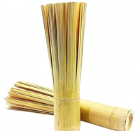 2 Paket Sikat Wok Bambu Buatan Tangan Gaya Cina 100% Alami Ganzhou Bebas Logam Ramah Lingkungan Pembersih Terisolasi untuk Besi Cor Karbon