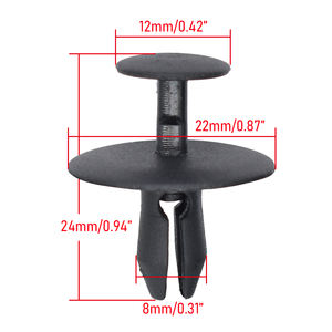 Pour <span class=keywords><strong>Peugeot</strong></span> <span class=keywords><strong>206</strong></span>/207/307/408/308 Citroën C2 OEM NO.6997T2 699783 <span class=keywords><strong>Clips</strong></span> de fixation en <span class=keywords><strong>plastique</strong></span> - Product Image 4