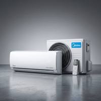 Climatiseur mural intelligent Midea à onduleur 9000 12000 18000 24000 BTU avec contrôle Wi-Fi, mini-split pour usage résidentiel