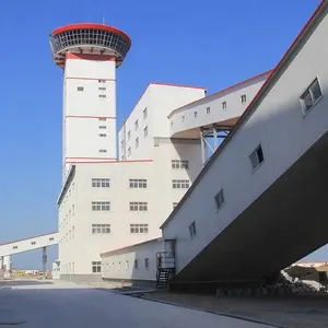 Pesante struttura in acciaio prefa di costruzione della fabbrica con un buon design