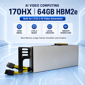 Tarjeta gráfica CMP 170HX 8G, modificación de condensadores CAP‑Mod gratuita, soporte probado para desbloqueo a 64GB HBM2e, tarjeta gráfica para computación - Product Image 2