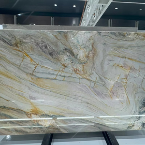 Marbre translucide naturel, pierre de luxe, décoration intérieure, fond de mur, sol poli pour villa, hôtel - Product Image 4