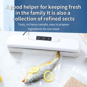 <b>Mini</b> Pro Vacuum Sealer Fast Start Strong Suction Portable Design Kitchen Vacuum Automatic Plastic Bag Vacuum Sealing Machine - Product Image 4