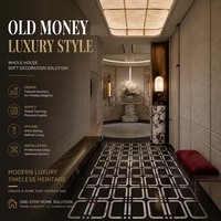 Servicios de Personalización de Diseño de Interiores Postmodernos Ecológicos de Alta Gama para Salas de Estar Residenciales