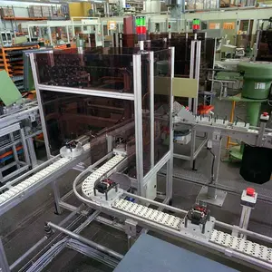 Makanan Minuman Botol Dapat Fleksibel Tugas Berat Plastik Top Plat Rantai <span class=keywords><strong>Slat</strong></span> <span class=keywords><strong>Conveyor</strong></span> Modular <span class=keywords><strong>Belt</strong></span> untuk Mengisi Abelling Mesin - Product Image 1