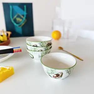 Qian hu amazon conjunto de jantar com estilo nórdico, conjunto de potes para cereais com varas