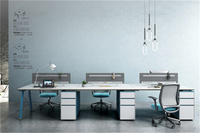 Bureau de direction en bois moderne et modulaire extensible, table de réception, chaise de bureau – Prix de gros compétitif