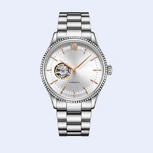 Relojes Mecánicos Automáticos de Lujo con Diseño Hueco para Hombre, Correa de Acero Inoxidable, Resistentes al Agua, Venta al Por Mayor - Product Image 5