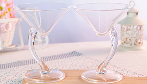 Verre à vin en <span class=keywords><strong>plastique</strong></span> acrylique Bar Club Verre à cocktail en acrylique spécial Coupe à vin rouge - Product Image 6