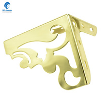 Commerce de gros Or 120mm Table canapé industriel en acier jambes pour armoire