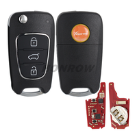 Xhorse Universal Remote Car Key XKHY22EN 3 Buttons for Hyundai VVDI Key Tool VVDI2 MINI Programmer English Version