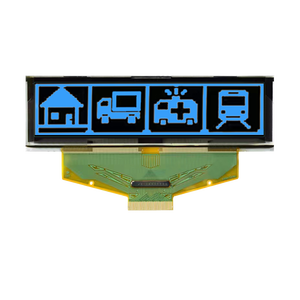 2,8-дюймовый OLED-дисплей 256x64 пикселей, бело-сине-желтый, маленький OLED-экран, 30-контактный, SSD1322U, 3-/4-проводной SPI I2C, PMOLED-панель - Product Image 2