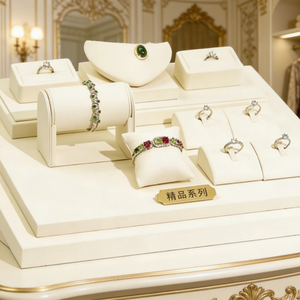 Set de Exhibición de Joyería de Lujo ODM, Accesorios Personalizados para Exhibición en Tiendas, Contenedor de Joyería de Alta Gama - Product Image 4