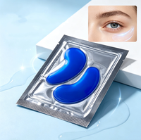 Patchs pour les yeux au collagène et aux peptides OEM, masque pour les yeux en hydrogel GHK-Cu coréen raffermissant, éclatant et hydratant pour les yeux gonflés et les cernes