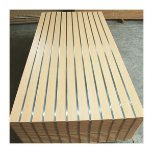 Tấm Ván <span class=keywords><strong>Mdf</strong></span> Slatwall 18Mm Tấm Ván <span class=keywords><strong>Mdf</strong></span> Hiện Đại Sinh Thái - Product Image 1