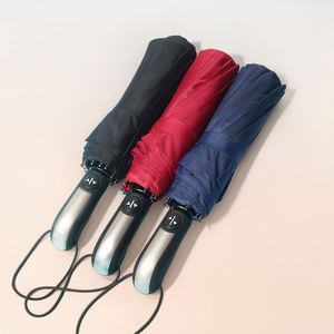 Paraguas Plegable de Tres Secciones, Impermeable, con Logotipo, Protección Solar, para Exteriores, Grande, para Mujer, Colorido, Publicitario, con Luz, para la Lluvia, para Restaurantes - Product Image 2