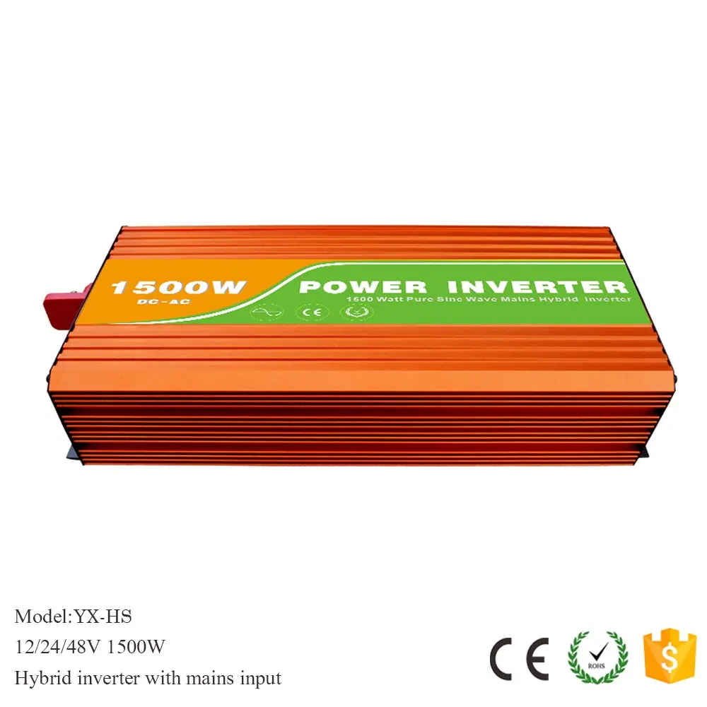 Custom home inverter automatic switching DC to AC power converter charger 220V 3000W 500W 1000W