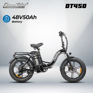 Bicicleta Eléctrica Chamrider Stock 48v50ah, Bicicleta de Reparto, Bici Eléctrica de Largo Alcance, Fatbike Urbana Dt450 de Alta Velocidad con Motor sin Escobillas - Product Image 2