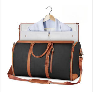 Bolsa de ropa convertible con correa para el hombro, bolsa de lona para ropa de mano para hombres y mujeres, Maleta colgante, bolsas de viaje - Product Image 6