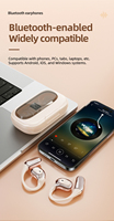 Son HD bidirectionnel en temps réel pour les écouteurs Bluetooth Longue durée de vie de la batterie 142 langues Traducteur simultané Traducteur WiFi intelligent