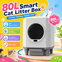 Kotak Pasir Kucing Pintar dengan Kontrol Aplikasi MBC-ICB020 |   Mudah Dibersihkan |   Pembersihan Otomatis |   Sistem Pengendalian Bau Canggih |   Ramah Lingkungan