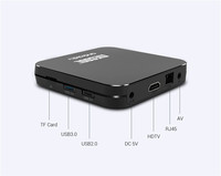 Mecool Km9 Pro Android 9,0 Tv caja Amlogic S905X2 4G Ddr4 32G Rom 4K Android 9 Atv caja de Tv inteligente de Control de voz Km9 Pro