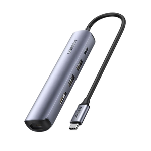 Cabelcreation 4K 60Hz HDMI 100W PD <span class=keywords><strong>USB</strong></span>-C và <span class=keywords><strong>2</strong></span> <span class=keywords><strong>USB</strong></span> <span class=keywords><strong>3.0</strong></span> 5Gbps dữ liệu cổng SPLITTER 7 trong 1 Bộ chuyển đổi Loại C <span class=keywords><strong>3.0</strong></span> <span class=keywords><strong>USB</strong></span> <span class=keywords><strong>Hub</strong></span> - Product Image 1