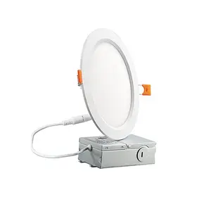 5 Years Warranty ETL Energy Star 6 Inch 12W No Flickering No Noise Recessed Canless Panel Light Led Pot Light Seoul Chip