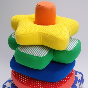 Soft Stacking <b>Blocks</b> For Children Plush Sensory Toy 13-24 Months Educational <b>Building</b> Set Colorful Nesting Toys For Early - Product Image 3