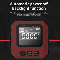 Inclinomètre numérique magnétique portable NOYAFA NF-566S, niveau laser haute précision, capteur six axes, précision 0,2, aluminium