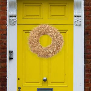 Paquet de tiges de blé <span class=keywords><strong>séchées</strong></span> naturelles pour bricolage décor de cuisine à la maison gerbes de blé séché <span class=keywords><strong>bouquet</strong></span> floral de blé séché conservé - Product Image 3