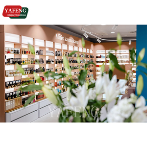 Phong Cách Hiện Đại Nước Hoa Cửa Hàng Thiết Kế Nội Thất Hiển Thị Giá Tủ Mỹ Phẩm Đứng Cho Cửa Hàng Cửa Hàng - Product Image 3