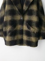 Manteau long à revers à carreaux pour femme, nouvelle collection automne 2026, style décontracté et élégant, chic et rétro, à manches longues