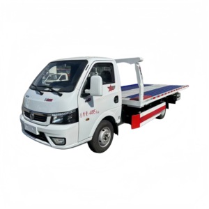 Nouveau Camion de Dépannage Diesel Manuel à Plateforme Basse Dongfeng <span class=keywords><strong>Tiyi</strong></span> avec Plateforme Coulissante pour Rue Étroite et Sauvetage en Parking - Product Image 1