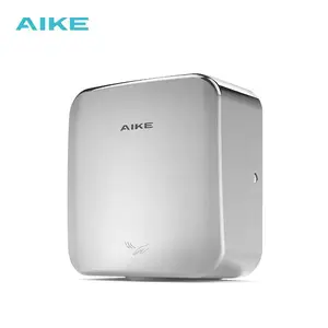 AK2800C CE CCC Wall Mount 304 Stainless Steel Case Mini Automatic Air Jet Hand Dryer