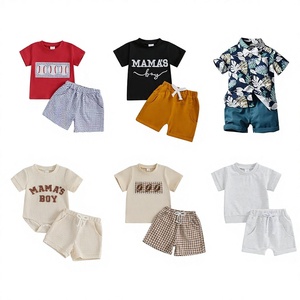 Lote de Conjuntos de Ropa Infantil con Estampados de Animales y Espacio para Verano, Modelo Chino 2026.4 - Product Image 4