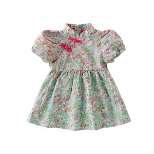 Robes de petite fille sur mesure, jupe d'été pour enfants, robes élégantes à fleurs