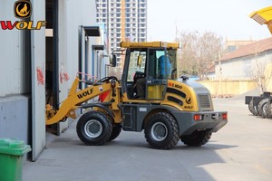 Mini Cargadora Wolf <span class=keywords><strong>WL160</strong></span> Diésel Articulada, Equipo de Movimiento de Tierras para Construcción y Agricultura - Product Image 5