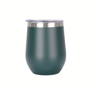 Gobelet isotherme Swig 12oz en acier inoxydable 304/201 en forme de coquille d'œuf avec isolation sous vide, logo personnalisable, pour boissons chaudes/froides, idéal comme cadeau - Product Image 4