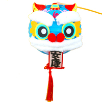 Lanterne en papier faite à la main, artisanat DIY, forme de dragon chinois, lanterne LED pour enfants de 5 à 7 ans, cadeau pour le festival chinois