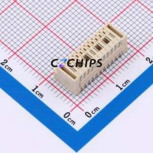 GHD-22AWB Wire-to-Board Pin Header SMD,P=1.25mm,Horizontal Mount Connector 2x11P 1.25mm Horizontal Mount 22P - Product Image 2