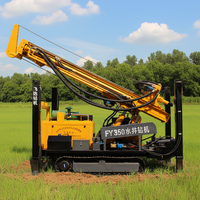 Machine de forage de puits d'eau DTH de 260 m de profondeur, fabriquée en Chine
