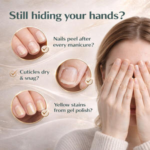 Huile de soin des ongles de qualité supérieure - Nourrissant quotidien doux, nourrit les ongles des mains et des pieds pour une brillance éclatante - Product Image 2