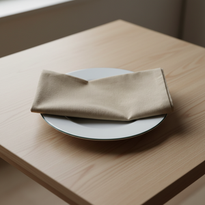 Servilleta Reutilizable Bordada a Mano 100% Lino 50x50cm, Duradera, Lavable, Ecológica, para Fotografía de Alimentos, Decoración de Mesa Estilo Occidental - Product Image 4