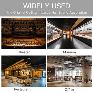 <span class=keywords><strong>Mortero</strong></span> de arena de polímero acústico moderno techo ignífugo para cines fórmula de fibra libre para spray de cine - Product Image 5