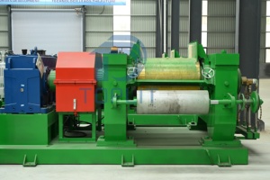 Tái chế cao su dual-con lăn Lọc Mill lốp tự động thiết bị tái chế với động cơ năng suất cao thân thiện với môi - Product Image 5