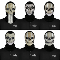Masque tactique de style Call of Duty, couvre-visage, logo personnalisé, masque militaire pour Halloween, cosplay, vente en gros